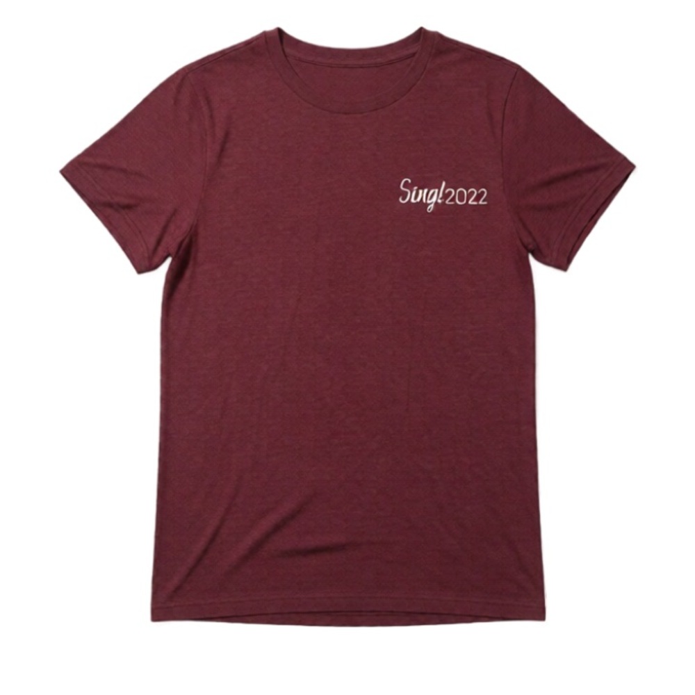 Gildan Maroon Short Sleeve Tee